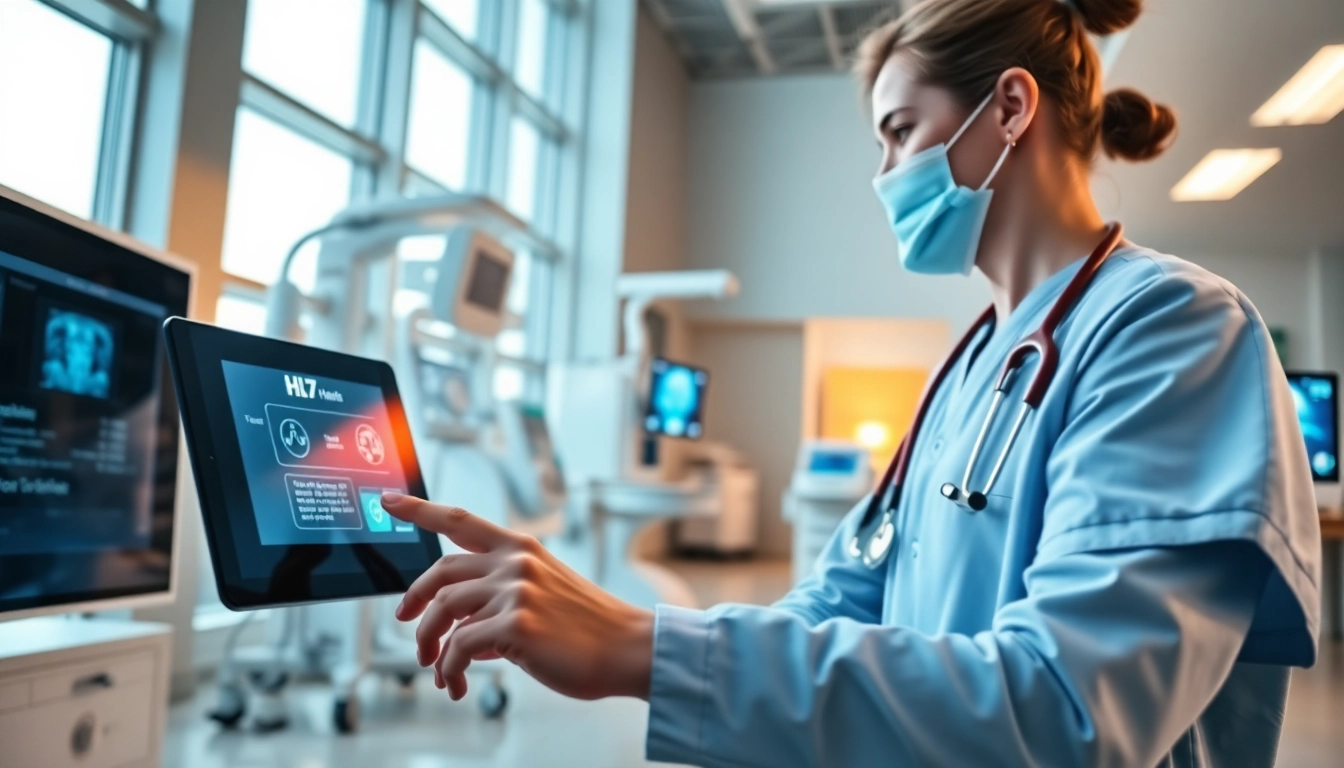 Effiziente Implementierung der HL7 Schnittstelle im Gesundheitswesen