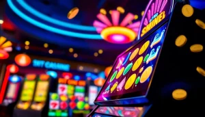 Memperlihatkan pengalaman judi online depo 5k dana yang dinamis dengan permainan slot yang berwarna-warni.