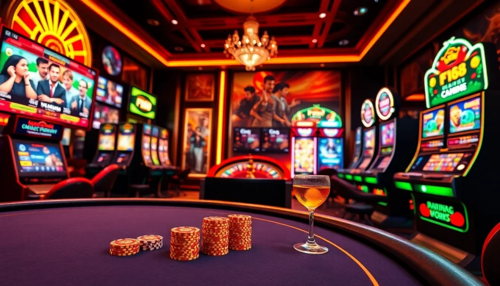 Engage with the luxury of แบรนด์ F168 through vibrant poker and casino gaming experiences.