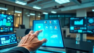 Engaging visual of ai apps showcasing interactive digital tools and user experience enhancements.