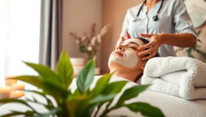 Treatments at a medspa near me creating a calming ambiance and promoting relaxation.