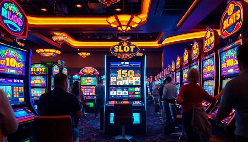 Menangkan pengalaman bermain slot depo 1k yang mendebarkan di kasino virtual.