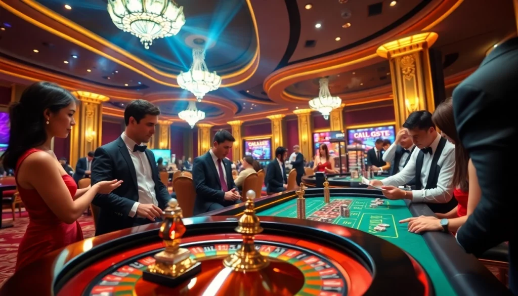 Experience the excitement of vn168 casino with vibrant roulette action and engaging players.