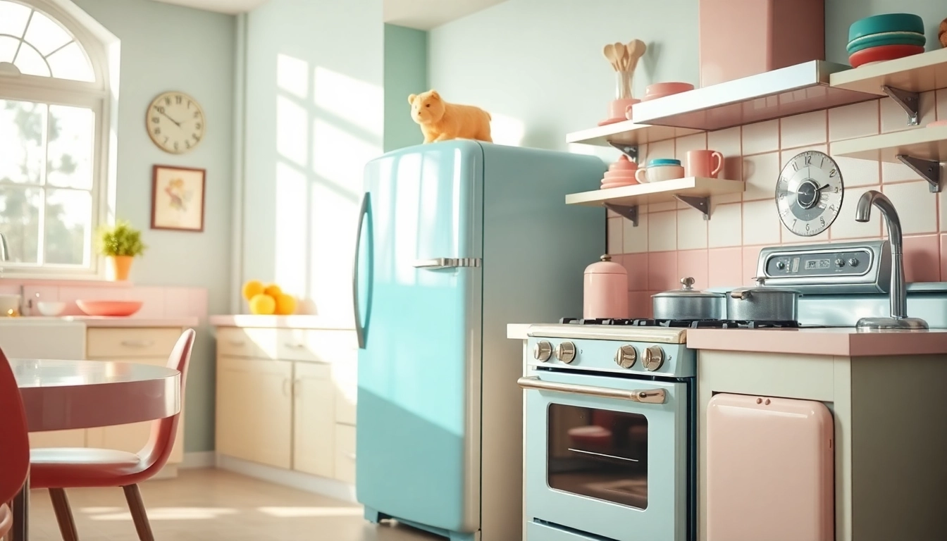 Revive Your Cooking Space with Stylish Retro Appliances