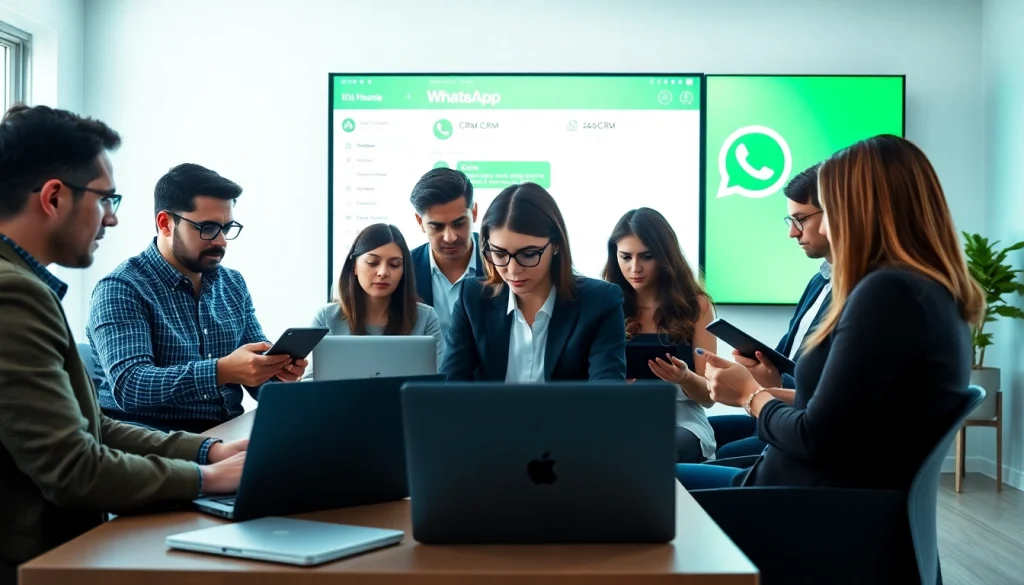 Understanding What is a CRM for WhatsApp through a professional business meeting setup