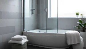 Erleben Sie die elegante sonni Duschkabine 80x80 in einem modernen Badezimmer mit stilvollem Design.