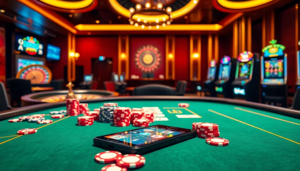 Players eagerly placing bets at MK8's grand casino table, showcasing excitement and luxury in gambling.