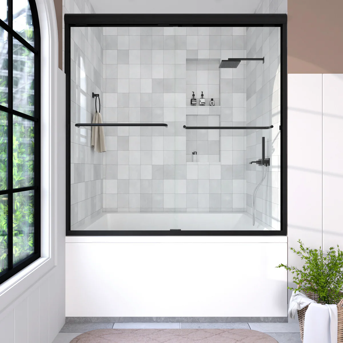 Frameless Sliding Shower Door Ideas to Transform Your Bathroom