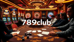 Experience thrilling gameplay at 789club with stunning poker tables and vibrant slots.