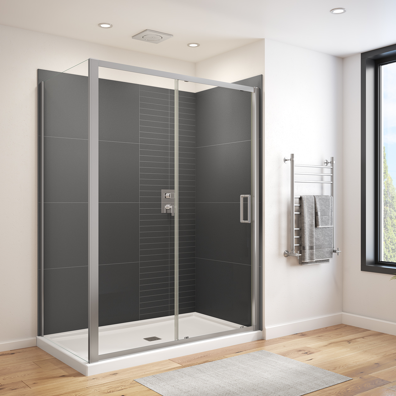 Shower Sliding Door Elegant Style – Exclusive Options at Elegant Showers