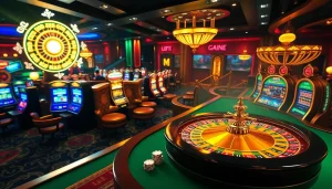 Experience thrilling gameplay with html porn games at an elegant casino table filled with excitement.